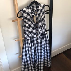 J.Crew gingham shirt dress NWT sz 2